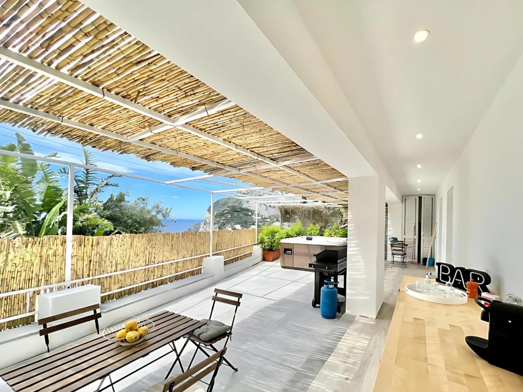 Casa Nannina - Seaview Terrace With Jacuzzi In Capri公寓 外观 照片